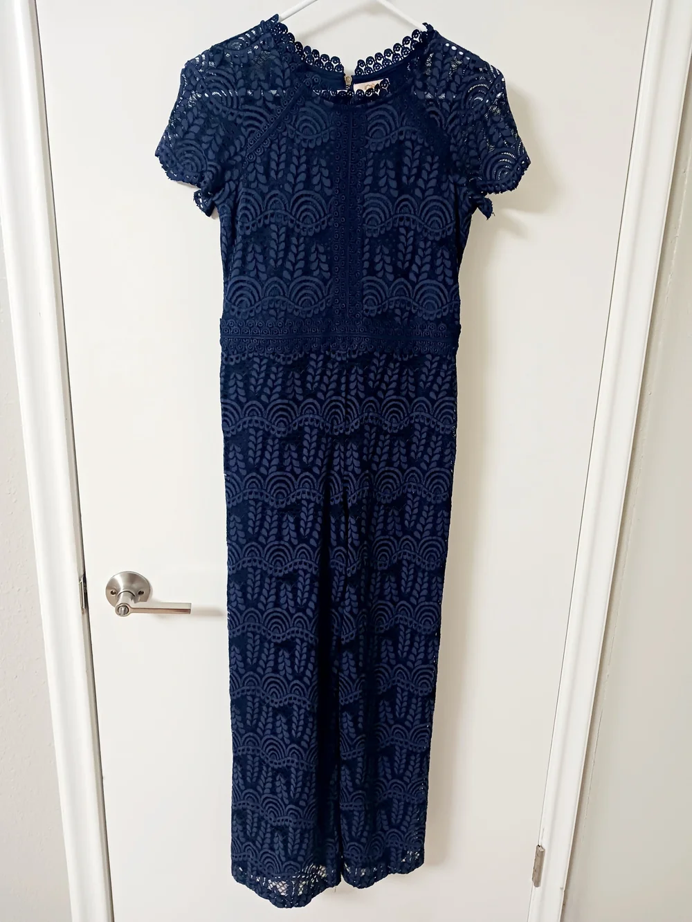 GB girls ..navy Lace Jumpsuit.